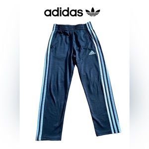 Adidas Boys Athletic Pants/ Joggers Dark Gray Size 8